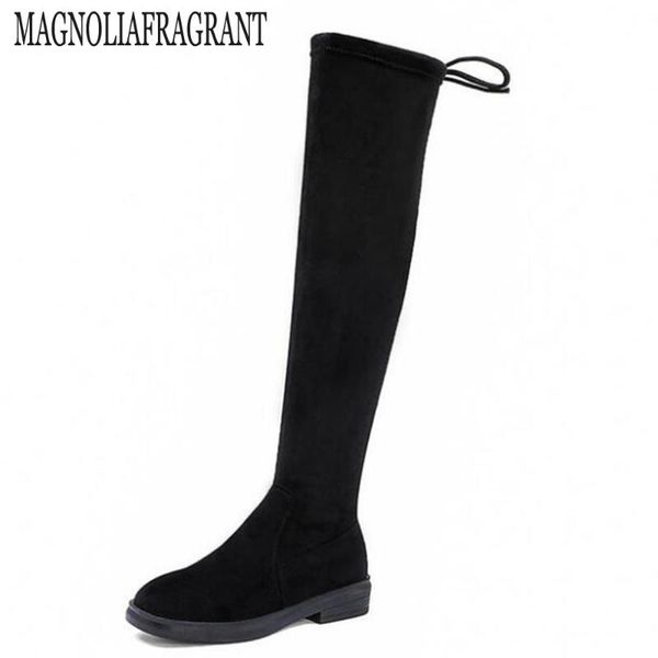 2020 new winter over the knee boots women stretch fabric thigh high women shoes long women's boots zapatos de mujer hy1001, Black
2020 new winter over the knee boots women stretch fabric thigh high women shoes long women's boots zapatos de mujer hy1001, Black