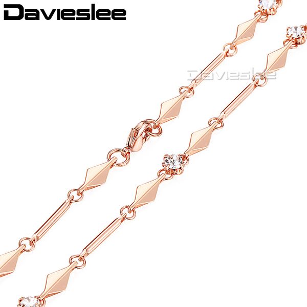 2/5mm leaf charms womens necklace 585 rose gold filled chain rhombic bead paved rhinestones link gn242, Silver
2/5mm leaf charms womens necklace 585 rose gold filled chain rhombic bead paved rhinestones link gn242, Silver
