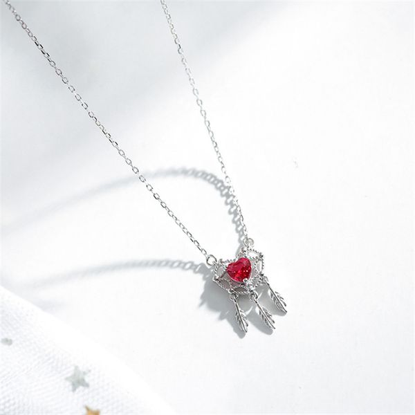 catcher dream red heart stone tibetan sliver chain tassel pendants necklace women fashion choker necklaces 2020 female jewelry, Silver
catcher dream red heart stone tibetan sliver chain tassel pendants necklace women fashion choker necklaces 2020 female jewelry, Silver