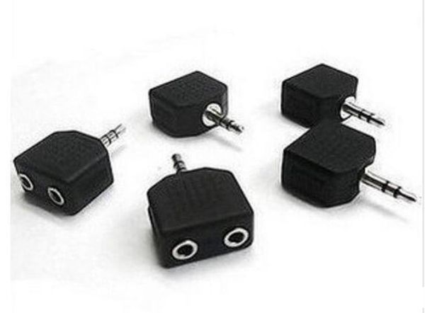 black color 3.5mm jack 1 to 2 double earphone headphone y splitter cable cord adapter plug for mp3 phone
black color 3.5mm jack 1 to 2 double earphone headphone y splitter cable cord adapter plug for mp3 phone