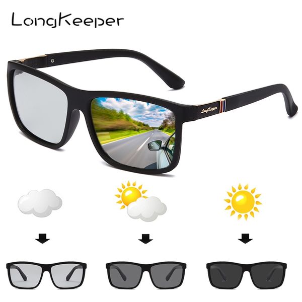sunglasses 2021 pochromic polarized men driving chameleon glasses male change color sun masculino, White;black
sunglasses 2021 pochromic polarized men driving chameleon glasses male change color sun masculino, White;black