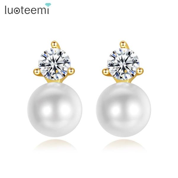 stud luoteemi korean design cute imitation pearl earrings for women girls shiny cubic zircon fashion jewelry sweety bijoux, Golden;silver
stud luoteemi korean design cute imitation pearl earrings for women girls shiny cubic zircon fashion jewelry sweety bijoux, Golden;silver