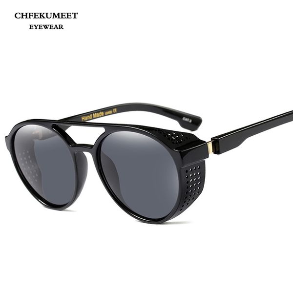 chfekumeet steampunk sunglasses for men and women vintage design shades fashion sun glasses goggle round uv400, White;black
chfekumeet steampunk sunglasses for men and women vintage design shades fashion sun glasses goggle round uv400, White;black