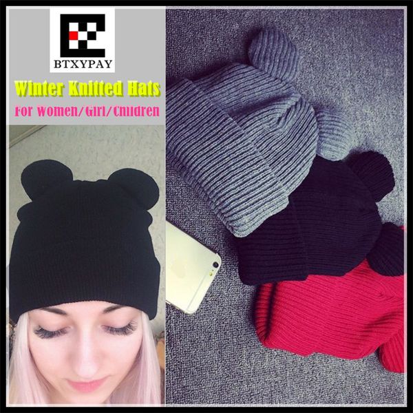 female winter caps hats women devil horns cat ear cute crochet braided knitting wool beanies hat student girls children warm cap, Blue;gray
female winter caps hats women devil horns cat ear cute crochet braided knitting wool beanies hat student girls children warm cap, Blue;gray