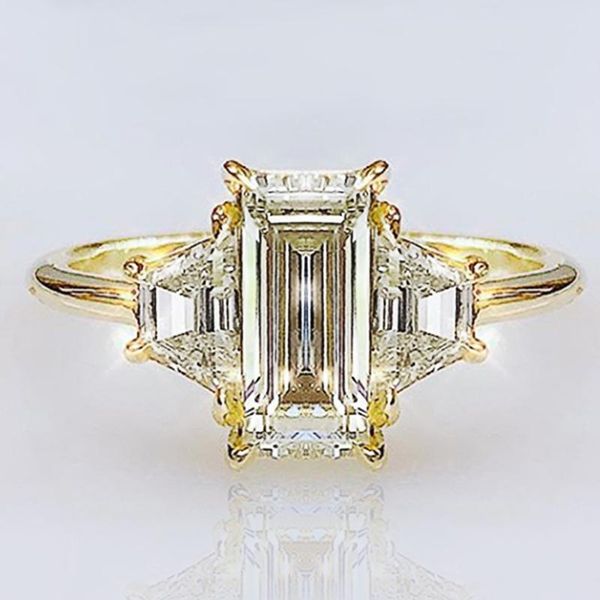 wedding rings huitan simple classic design bridal ceremony shiny geometric cz zircon elegant anniversary gift women ring jewelry, Slivery;golden
wedding rings huitan simple classic design bridal ceremony shiny geometric cz zircon elegant anniversary gift women ring jewelry, Slivery;golden