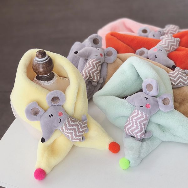 autumn and winter children's thick and warm knitted scarf baby cartoon little dinosaur short plush scarf for boys girls, Blue;gray
autumn and winter children's thick and warm knitted scarf baby cartoon little dinosaur short plush scarf for boys girls, Blue;gray