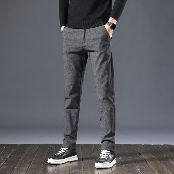 men's pants 2021 men casual elastic long trousers male cotton gray work pant blue autumn winter big size 28-38 trousers,802, Black
men's pants 2021 men casual elastic long trousers male cotton gray work pant blue autumn winter big size 28-38 trousers,802, Black