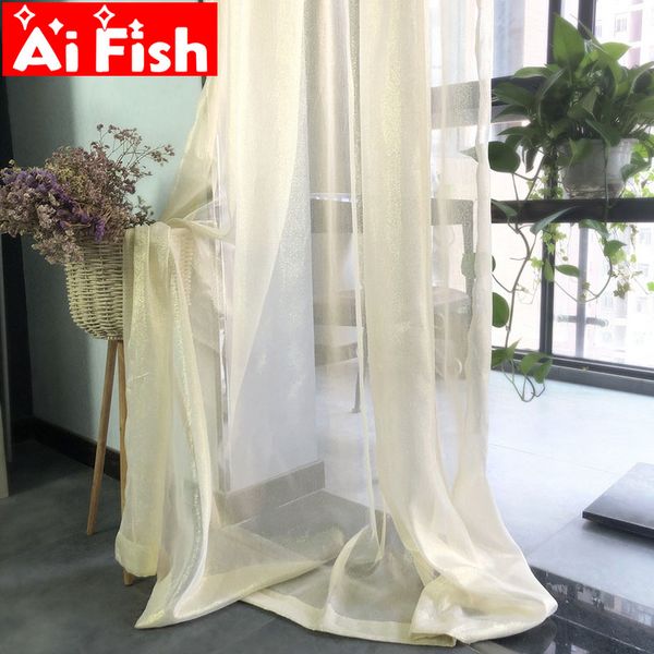 curtain & drapes modern solid gold wire all - window treatments tulle living room curtains beige thin sheer kitchen wp395#5
curtain & drapes modern solid gold wire all - window treatments tulle living room curtains beige thin sheer kitchen wp395#5