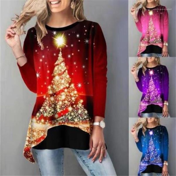 tops casual crew neck fashion party одежда сыпучие отпечатано женщин плюс размер тис рождество конструктора женщин, White
tops casual crew neck fashion party одежда сыпучие отпечатано женщин плюс размер тис рождество конструктора женщин, White