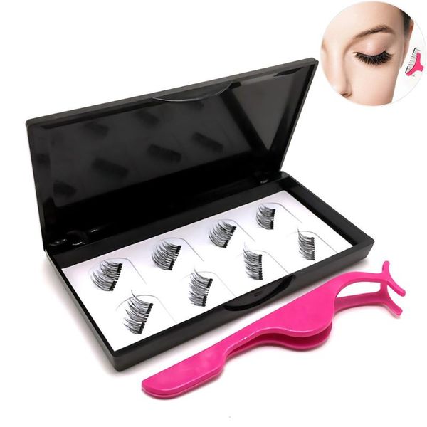 false eyelashes 8pcs reusable comfortable magnetic 3d high-grade fiber tweezers set cosmetics decoration
false eyelashes 8pcs reusable comfortable magnetic 3d high-grade fiber tweezers set cosmetics decoration