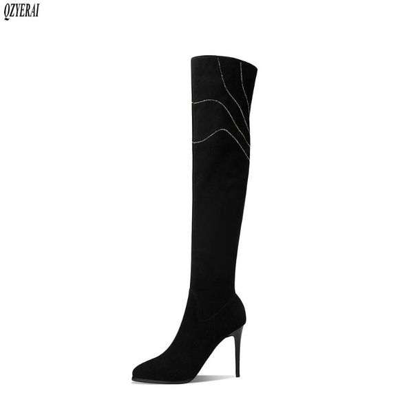 new winter genuine leather knee-high boots women boots diamond fashion warm fine with female 100% sheepskin women shoes, Black
new winter genuine leather knee-high boots women boots diamond fashion warm fine with female 100% sheepskin women shoes, Black