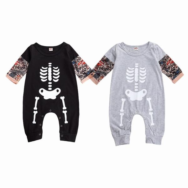 0-18m baby halloween clothing jumpsuit tattoo printed short sleeve round neck cotton romper clothing, Blue
0-18m baby halloween clothing jumpsuit tattoo printed short sleeve round neck cotton romper clothing, Blue