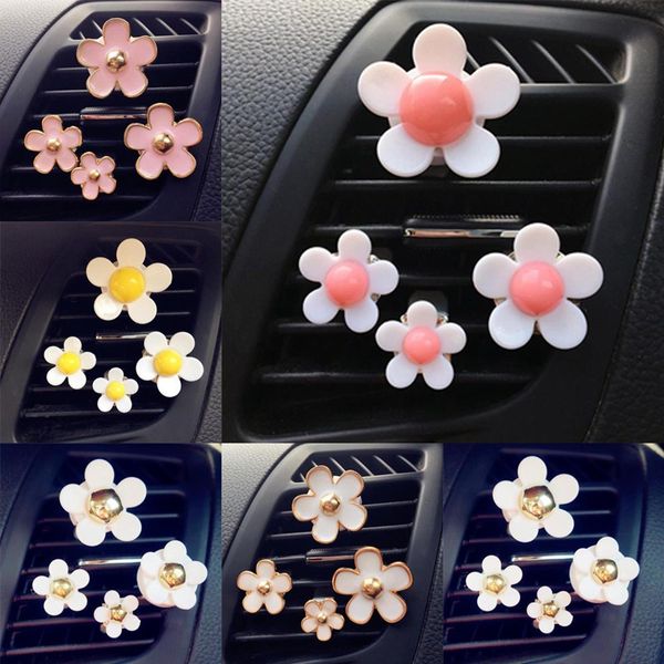4pcs daisy flower car air outlet fragrance perfume clip car air freshener diffuser accessories perfumes styling
4pcs daisy flower car air outlet fragrance perfume clip car air freshener diffuser accessories perfumes styling