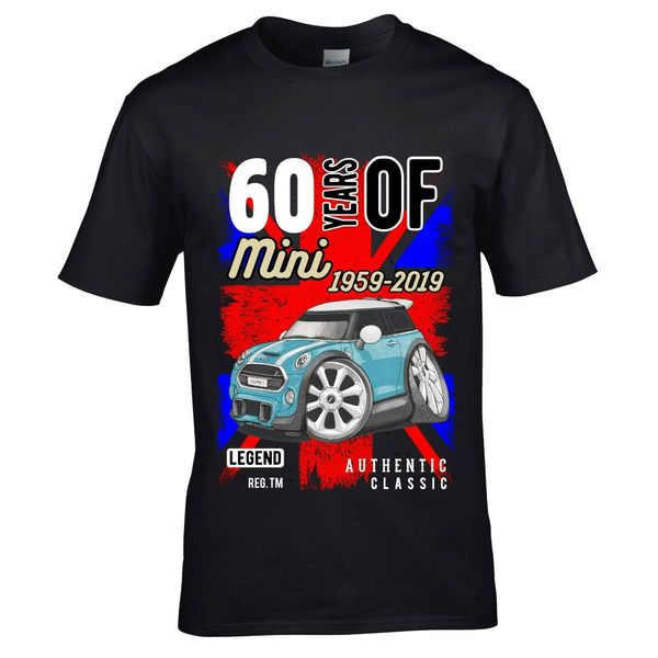 60 лет mini 1959-2019 new shape cooper s новейшей 2019 моды 100% хлопок с коротким рукавом o-образный вырез с коротким рукавом homme
60 лет mini 1959-2019 new shape cooper s новейшей 2019 моды 100% хлопок с коротким рукавом o-образный вырез с коротким рукавом homme