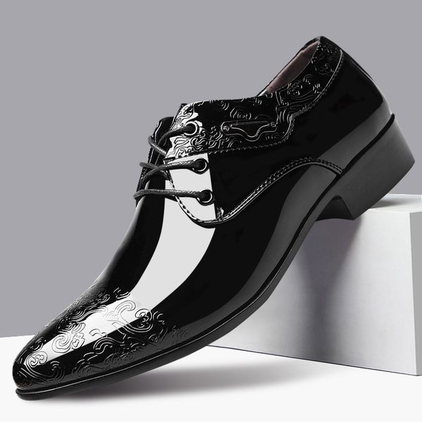 dress shoes italian oxford for men designer mens patent leather black pointed toe 2021 classic plus size 38-48
dress shoes italian oxford for men designer mens patent leather black pointed toe 2021 classic plus size 38-48