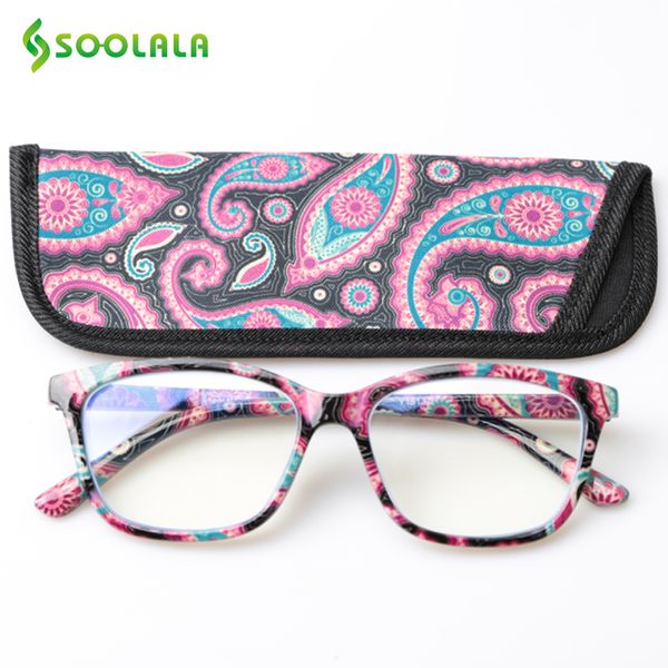soolala printed anti blue light blocking filter glasses women eye protection computer glasses optical frame prescription, White;black
soolala printed anti blue light blocking filter glasses women eye protection computer glasses optical frame prescription, White;black