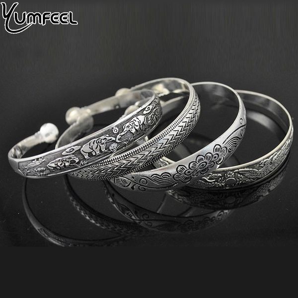 new fashion vintage style tibetan silver metal carving cuff bracelets& bangles for women dress 10 designs choice, Black
new fashion vintage style tibetan silver metal carving cuff bracelets& bangles for women dress 10 designs choice, Black