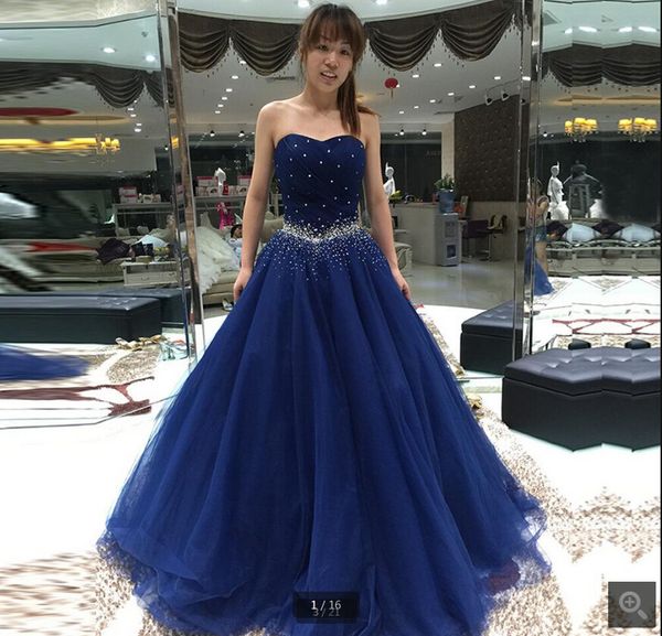 2020 new arrival navy blue ball gown prom dresses heavily beading crystals pleated princess puffy long prom gowns sweet 16 party dresses, Black
2020 new arrival navy blue ball gown prom dresses heavily beading crystals pleated princess puffy long prom gowns sweet 16 party dresses, Black