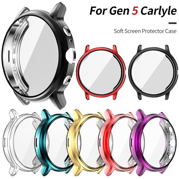 multiple colour screen protector cover for fossil gen 5 carlyle watch case soft tpu thin shell lightweight bumper accessories
multiple colour screen protector cover for fossil gen 5 carlyle watch case soft tpu thin shell lightweight bumper accessories