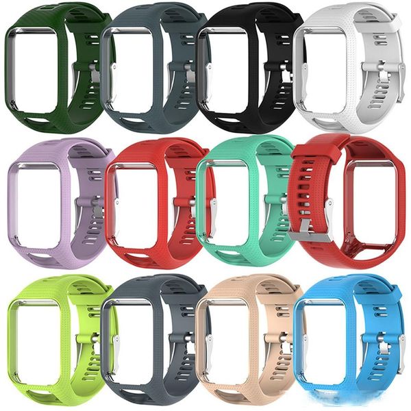 silicone replacement watchband wrist band strap for tomtom 2 3 series runner 2 3 spark series golfer 2 adventurer gps watch
silicone replacement watchband wrist band strap for tomtom 2 3 series runner 2 3 spark series golfer 2 adventurer gps watch