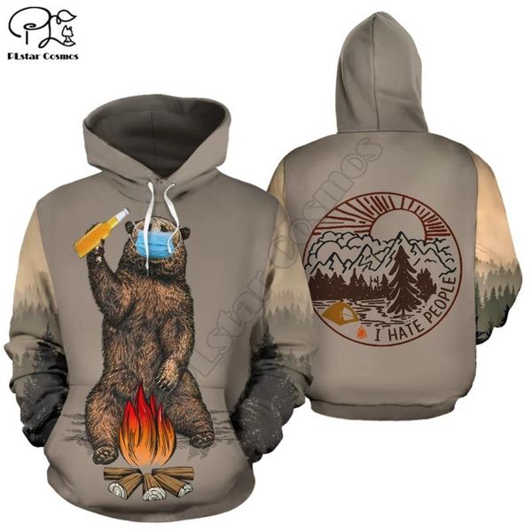 animal hoodies 3d printed bear beer camping hoodie hoodie sweatshirt harajuku autumn streetwear women men casual tracksuit, Black
animal hoodies 3d printed bear beer camping hoodie hoodie sweatshirt harajuku autumn streetwear women men casual tracksuit, Black
