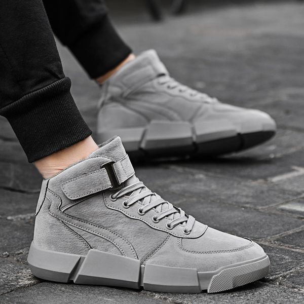 2020warm зима мужчины ботинки кроссовки комфортное качества high top lace обувь мужчины новый открытый мужской спортивной обуви chaussure ho, Black
2020warm зима мужчины ботинки кроссовки комфортное качества high top lace обувь мужчины новый открытый мужской спортивной обуви chaussure ho, Black