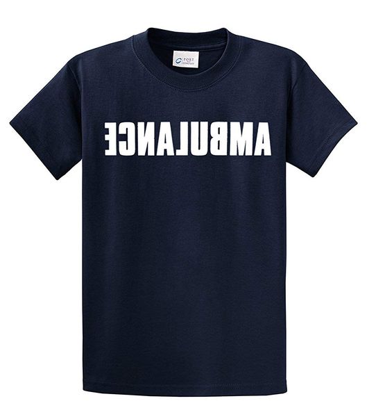 2019 men fitted cute authentic novelty emt ambulance backwards 100% cotton pop tee tee shirt
2019 men fitted cute authentic novelty emt ambulance backwards 100% cotton pop tee tee shirt