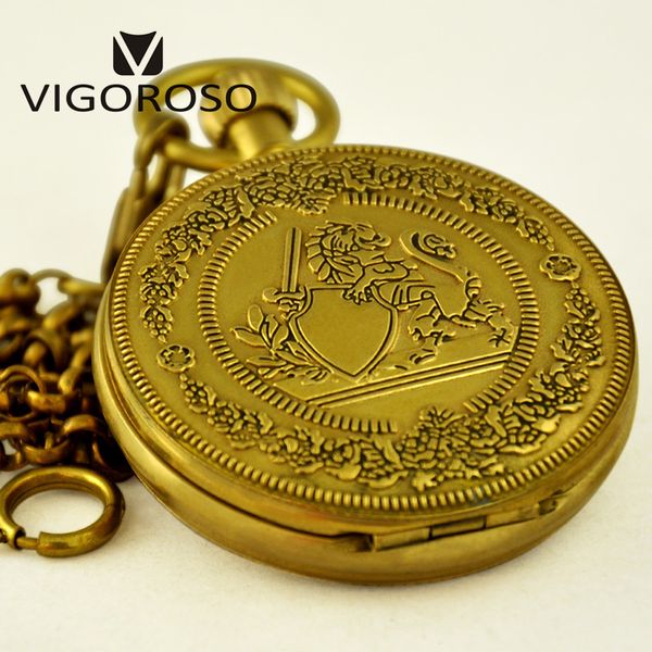 vigoroso luxury pocket watch antique wind up mechanical watch pure copper fob chain clock roman numerals analog men t200502, Slivery;golden
vigoroso luxury pocket watch antique wind up mechanical watch pure copper fob chain clock roman numerals analog men t200502, Slivery;golden