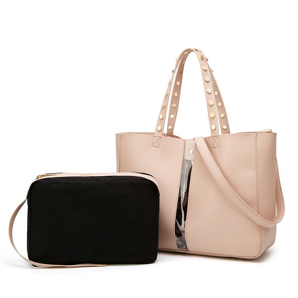 ceossman 2 pcs female casual tote soft pu leather ladies handbags set women shoulder bags+purses large capacity shopping bags
ceossman 2 pcs female casual tote soft pu leather ladies handbags set women shoulder bags+purses large capacity shopping bags