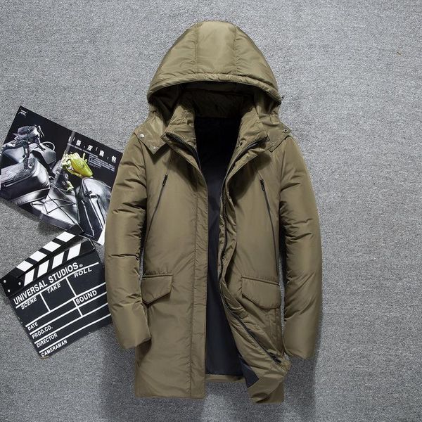 fashion-winter mens thick duck down coat 90% white duck down with fur hood parka male solid color zipper jackets outwear coat, Black
fashion-winter mens thick duck down coat 90% white duck down with fur hood parka male solid color zipper jackets outwear coat, Black