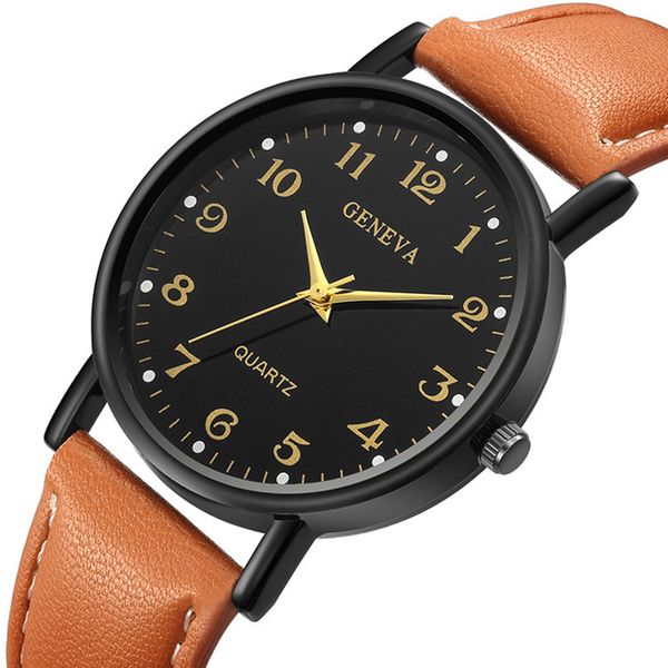 wristwatches men women brand watch geneva ladies fashion casual leather band minimalist saats drop relogio feminino, Slivery;brown
wristwatches men women brand watch geneva ladies fashion casual leather band minimalist saats drop relogio feminino, Slivery;brown