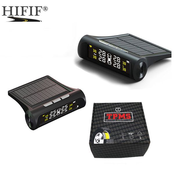 usb or solar charging car tpms tire pressure monitoring system hd digital lcd display auto alarm tool wireless 4 external sensor
usb or solar charging car tpms tire pressure monitoring system hd digital lcd display auto alarm tool wireless 4 external sensor
