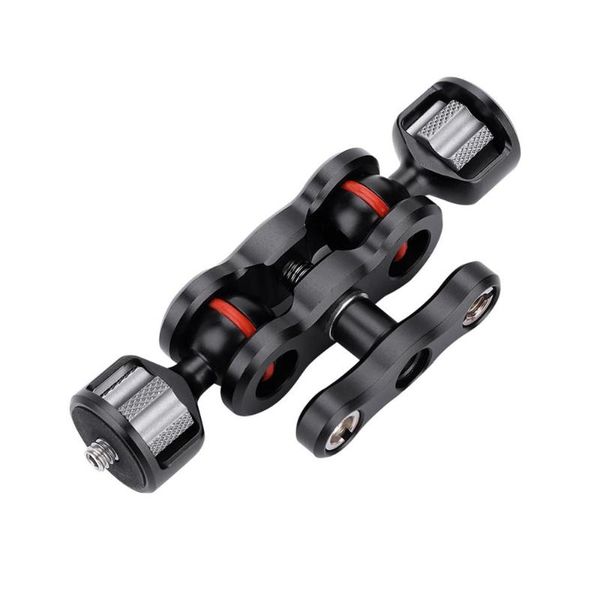lighting & studio accessories multi-function 360° dual ball head shoe magic arm mount adapter with 1/4" screw extension for dslr camera
lighting & studio accessories multi-function 360° dual ball head shoe magic arm mount adapter with 1/4" screw extension for dslr camera