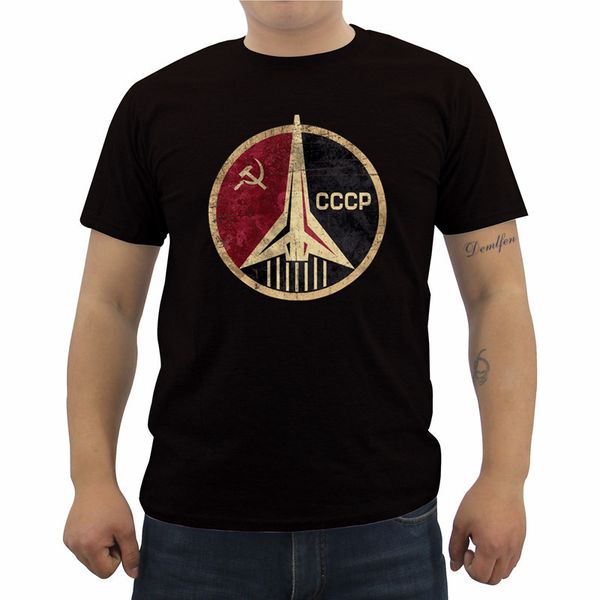 cccp россии совет ссср space race man tshirt москва россия mens тройники o шеи топы мужской короткий рукав футболка
cccp россии совет ссср space race man tshirt москва россия mens тройники o шеи топы мужской короткий рукав футболка