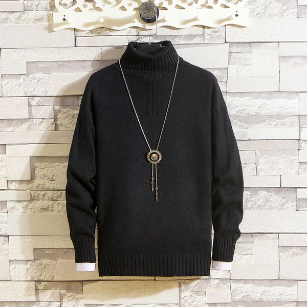 men's turtleneck half wool pullover autumn winter solid slim fit long sleeve clothes knitted casual male sweater drop shipping, White;black
men's turtleneck half wool pullover autumn winter solid slim fit long sleeve clothes knitted casual male sweater drop shipping, White;black
