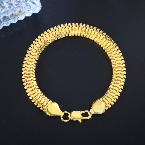 10mm cuban snake bone flat bracelet necklace for ladies gold-plated thick chain bracelet fashion luxury charm jewelry gift, Golden;silver
10mm cuban snake bone flat bracelet necklace for ladies gold-plated thick chain bracelet fashion luxury charm jewelry gift, Golden;silver