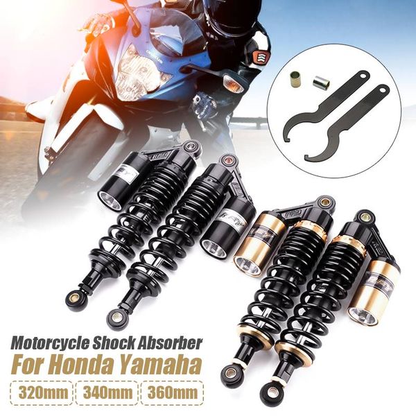 pair universal 280/320/340360/380mm motorcycle air absorbers rear suspension for atv scooter dirt pit street bike
pair universal 280/320/340360/380mm motorcycle air absorbers rear suspension for atv scooter dirt pit street bike