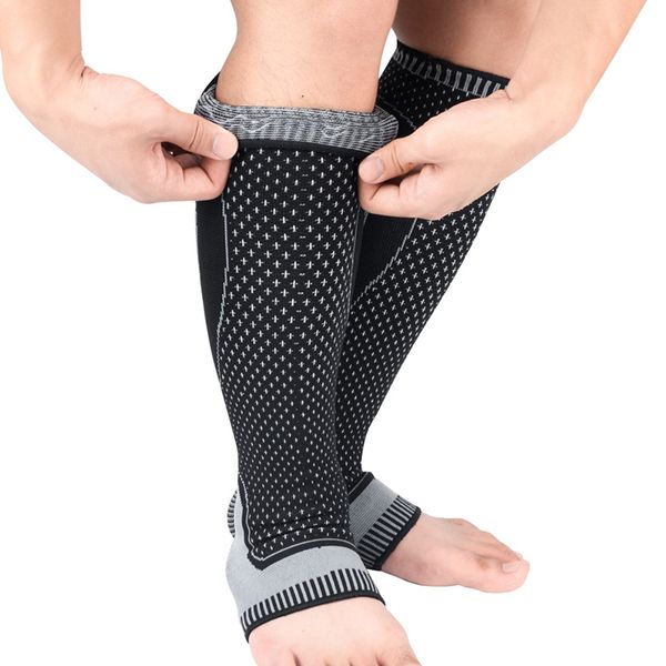 1 пк спорта безопасность ноги крышки рукава бег велоспорт compression теленок ноги шины splints дышащего спорт защита части, Black;gray
1 пк спорта безопасность ноги крышки рукава бег велоспорт compression теленок ноги шины splints дышащего спорт защита части, Black;gray