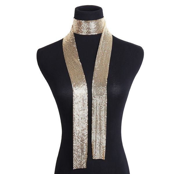 punk statement aluminium alloy sequins pendant long choker necklace pendant neck collar necklaces for women fashion jewelry, Golden;silver
punk statement aluminium alloy sequins pendant long choker necklace pendant neck collar necklaces for women fashion jewelry, Golden;silver