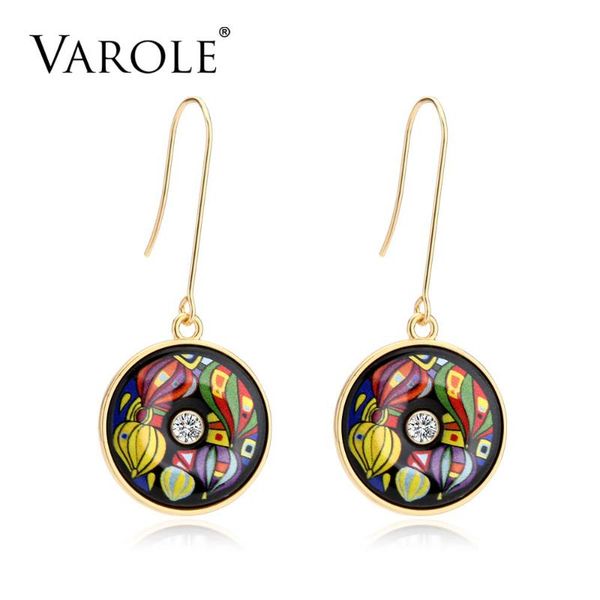 varole fashion woman earrings vintage drop earrings for women painted classic bohemia geometric style women's, Silver
varole fashion woman earrings vintage drop earrings for women painted classic bohemia geometric style women's, Silver
