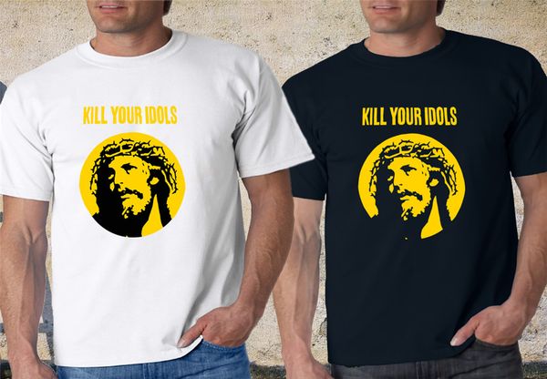 new kill your idols логотип men's black white t shirt tee классический дизайн пользовательского tee shirt
new kill your idols логотип men's black white t shirt tee классический дизайн пользовательского tee shirt