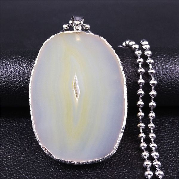 2020 white natural stone stainless steel charm necklace for women silver color big chain necklace jewelry bijoux femme n5001s04
2020 white natural stone stainless steel charm necklace for women silver color big chain necklace jewelry bijoux femme n5001s04