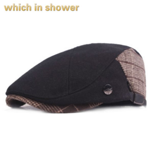 berets which in shower patchwork winter flat cap men vintage wool beret for old man adjustable duckbill sboy male retro bonnet, Blue;gray
berets which in shower patchwork winter flat cap men vintage wool beret for old man adjustable duckbill sboy male retro bonnet, Blue;gray