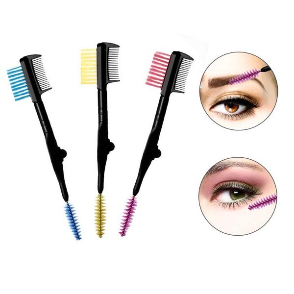 1pcs fashion eyebrow makeup brushes eyes beauty double side eyebrow brush eyelash comb mascara separator cosmetics make up tools
1pcs fashion eyebrow makeup brushes eyes beauty double side eyebrow brush eyelash comb mascara separator cosmetics make up tools