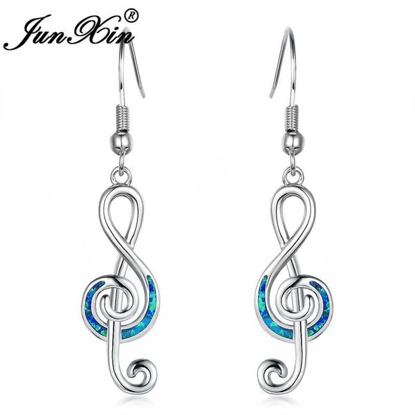 junxin female music note long drop earrings for women 925 sterling silver filled blue white fire opal wave earrings wedding gift, Golden
junxin female music note long drop earrings for women 925 sterling silver filled blue white fire opal wave earrings wedding gift, Golden