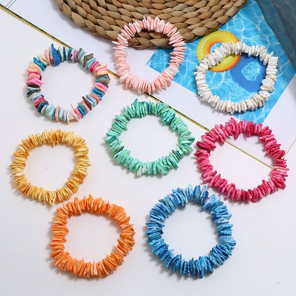 boho seashell bracelet for women multicolor broken cowrie shell bracelet girl beaded accessories elastic rope jewelry gift, Golden;silver
boho seashell bracelet for women multicolor broken cowrie shell bracelet girl beaded accessories elastic rope jewelry gift, Golden;silver