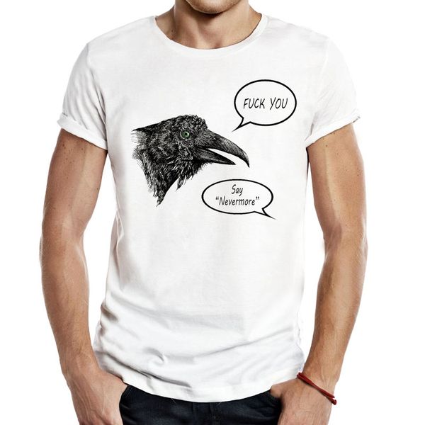 nevermore american gods men tees t shirts neil gaiman american gods comic raven crow god tv show casual fashion
nevermore american gods men tees t shirts neil gaiman american gods comic raven crow god tv show casual fashion