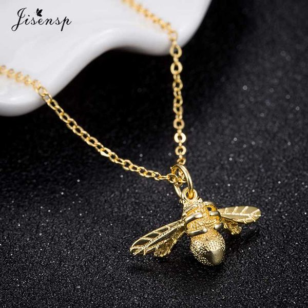 jisensp unique jewelry cute fashion personality animal necklace honeybee pendant necklace chic collares gift for women girl kids, Golden;silver
jisensp unique jewelry cute fashion personality animal necklace honeybee pendant necklace chic collares gift for women girl kids, Golden;silver