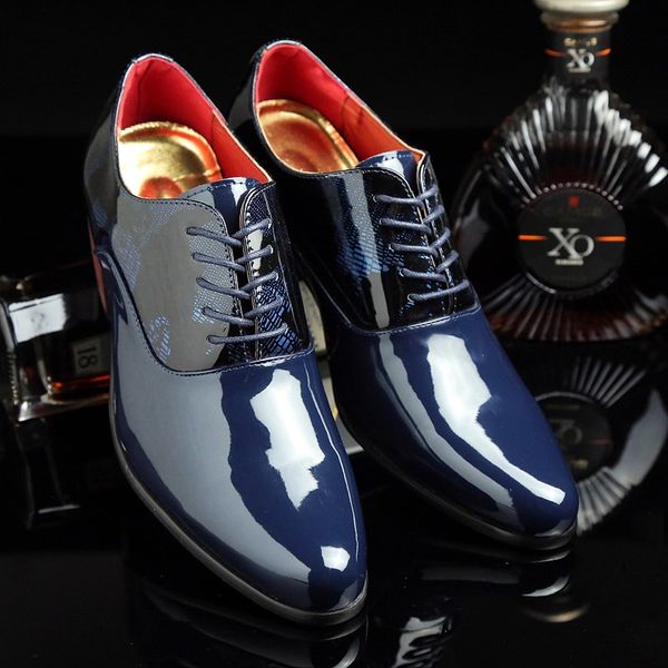 fashion party oxford trend new men's dress shoes gold silver evening sneakers for men luxury derby footwear, Black
fashion party oxford trend new men's dress shoes gold silver evening sneakers for men luxury derby footwear, Black