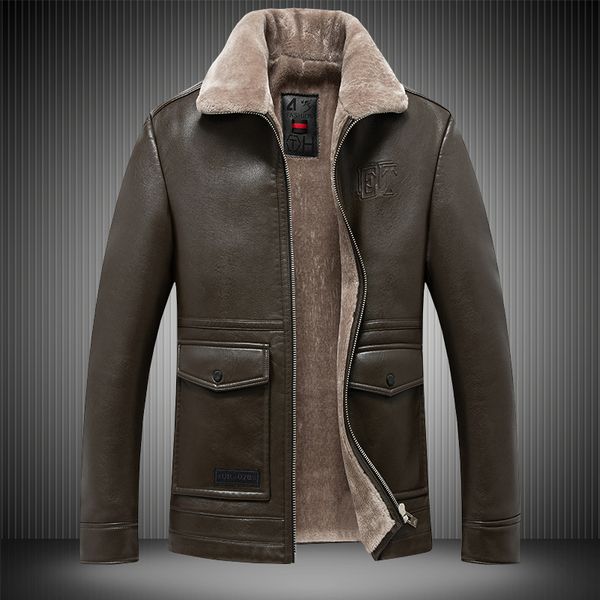 winter biker 2020 warm thicking fleece zipper bomber jacket men faux motorcycle leather coat 4xl 1803, Black
winter biker 2020 warm thicking fleece zipper bomber jacket men faux motorcycle leather coat 4xl 1803, Black